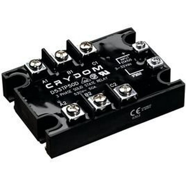 32VDC 25A PANEL MOUNT CRYDOM D53TP25D SSR 530VAC 32VDC 25A PANEL MOUNT CRYDOM D53TP25D SSR 530VAC